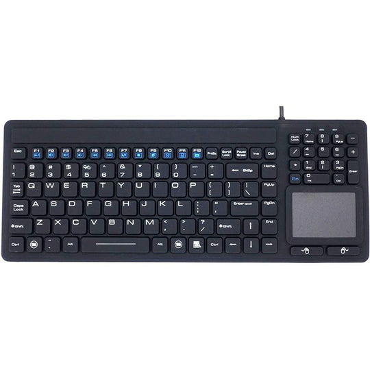 IP68 silikon touchpad medikal endüstriyel klavye