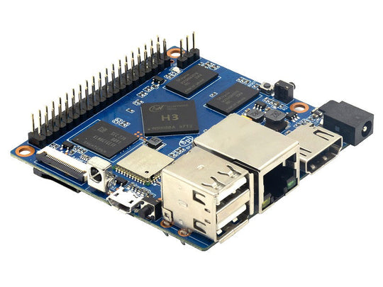 Banana Pi BPI-M2+ (H3) Tek Kart Bilgisayar (SBC) – (1GB DDR3+8G eMMC)