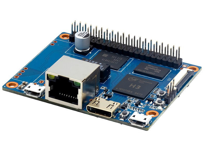 Banana Pi BPI-P2 Zero Tek Kart Bilgisayar (SBC) – 512MB RAM + 8GB eMMC – 1