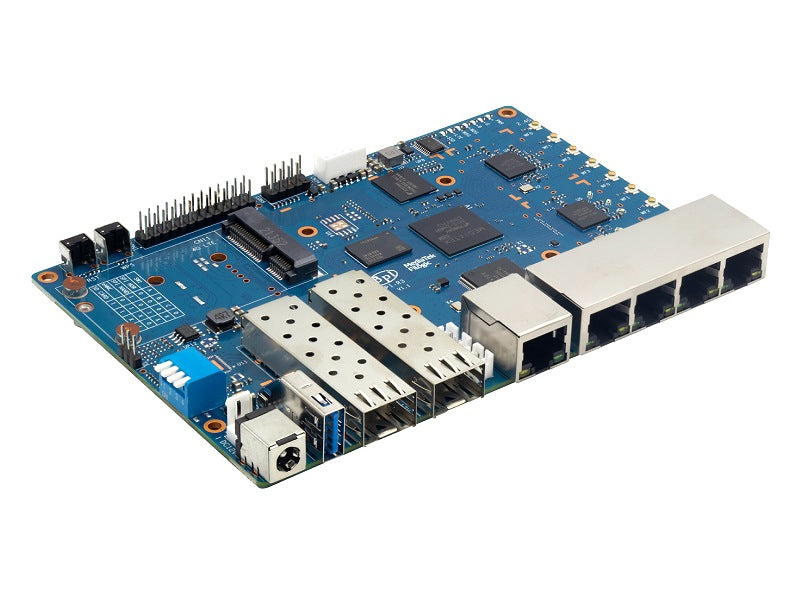 Banana Pi BPI-R3 Router Kartı – 2GB RAM + 8GB eMMC – 1