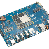 Banana Pi BPI-W3 Tek Kart Bilgisayar (SBC) – 8GB RAM + 32GB eMMC – 1