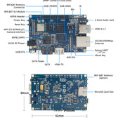 Banana Pi BPI-M3 Tek Kart Bilgisayar (SBC) – 2GB RAM + 8GB eMMC – 2