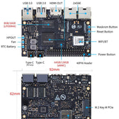 Banana Pi BPI-M5 PRO Tek Kart Bilgisayar (SBC) – 4GB RAM + 32GB eMMC – 2