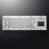 D-8607 IP65 67 tuşlu touchpad'li metal klavye