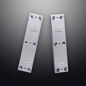 D-8509 IP65 4 tuşlu paslanmaz çelik metal fonksiyon tuş takımı