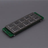 D-8539 IP54 10 tuşlu paslanmaz çelik metal fonksiyon tuş takımı