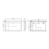 15.6 İnç RK3568 Android Endüstriyel HMI Panel PC– IPS, Alüminyum ön gömmeli