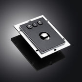 D-8302B IP54 3 tuşlu paslanmaz çelik endüstriyel trackball