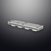 D-8509 IP65 4 tuşlu paslanmaz çelik metal fonksiyon tuş takımı