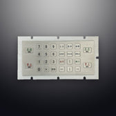D-8237 IP65 28 tuşlu paslanmaz çelik metal nümerik tuş takımı