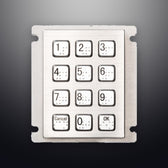 D-8208J-2-MW IP66 12 tuşlu metal nümerik tuş takımı