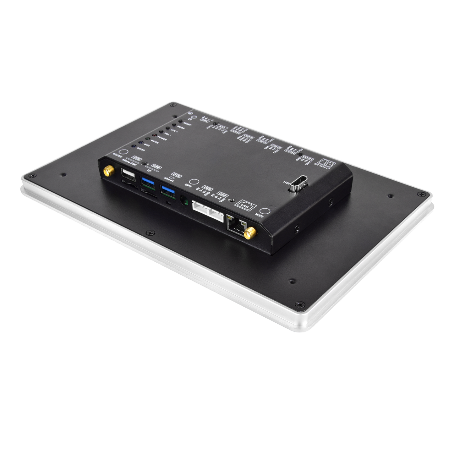 10.1 İnç RK3568 İşlemcili Android Endüstriyel HMI Panel PC – IPS Ekran, Alüminyum Gövde