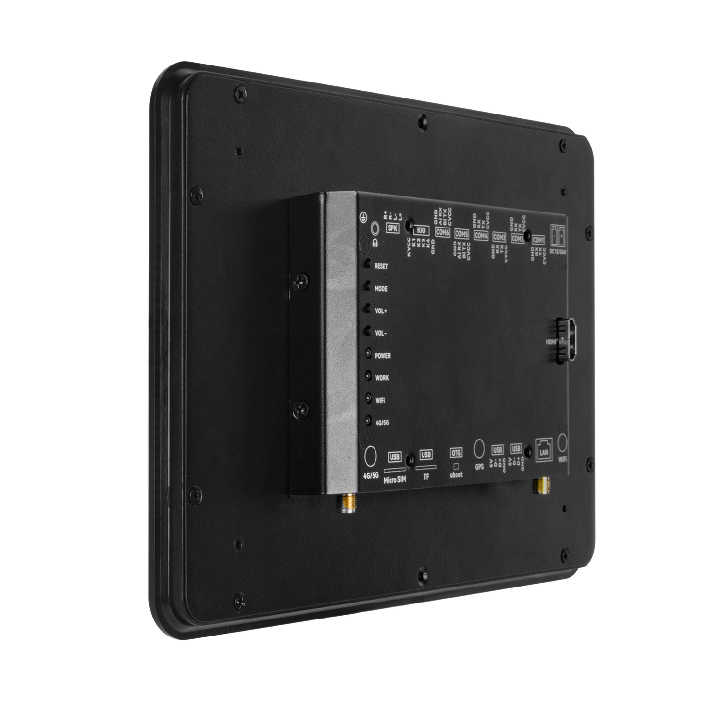 10.1 İnç RK3288 Android Endüstriyel HMI Panel PC – IPS LCD, Dayanıklı ABS Gövde