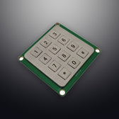 D-8832 IP54 12 tuşlu metal nümerik tuş takımı
