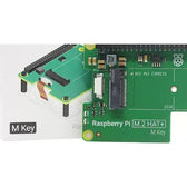 Raspberry Pi 5 M.2 HAT+ PCIe NVMe Genişletme Kiti — Kasa ve Soğutucu Dahil