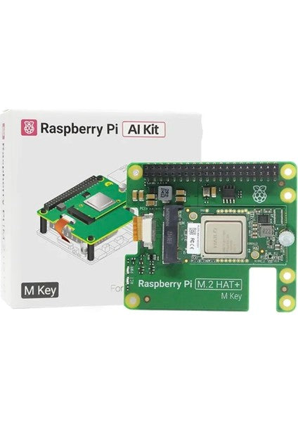 Raspberry Pi 5 M.2 HAT+ PCIe NVMe Genişletme Kiti — Kasa ve Soğutucu Dahil