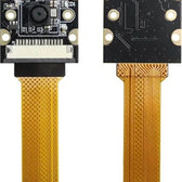 Raspberry Pi 5/4B 8 MP IMX219 CSI Kamera Modülü 77° — Braketli