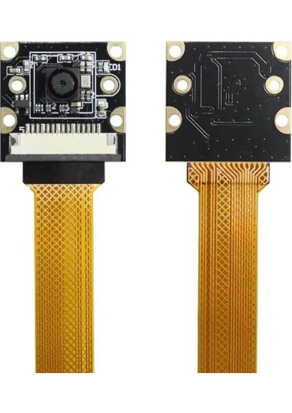 Raspberry Pi 5/4B 8 MP IMX219 CSI Kamera Modülü 77° — Braketli