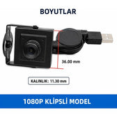 Raspberry Pi 5/4B 1080p Starlight Gece Görüş USB Kamera Modülü