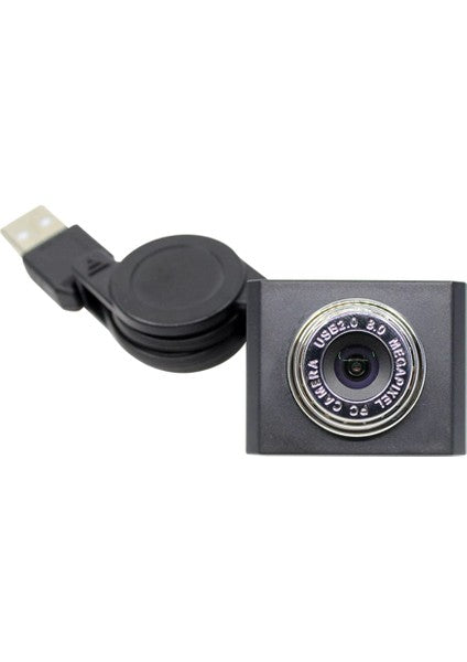 Raspberry Pi 5/4B 1080p USB Kamera Modülü — Düşük Distorsiyon, Arka Klips
