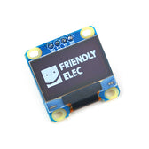FriendlyElec 0.96inch I2C 128x64 OLED Beyaz Ekran Modülü