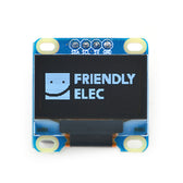 FriendlyElec 0.96inch I2C 128x64 OLED Beyaz Ekran Modülü