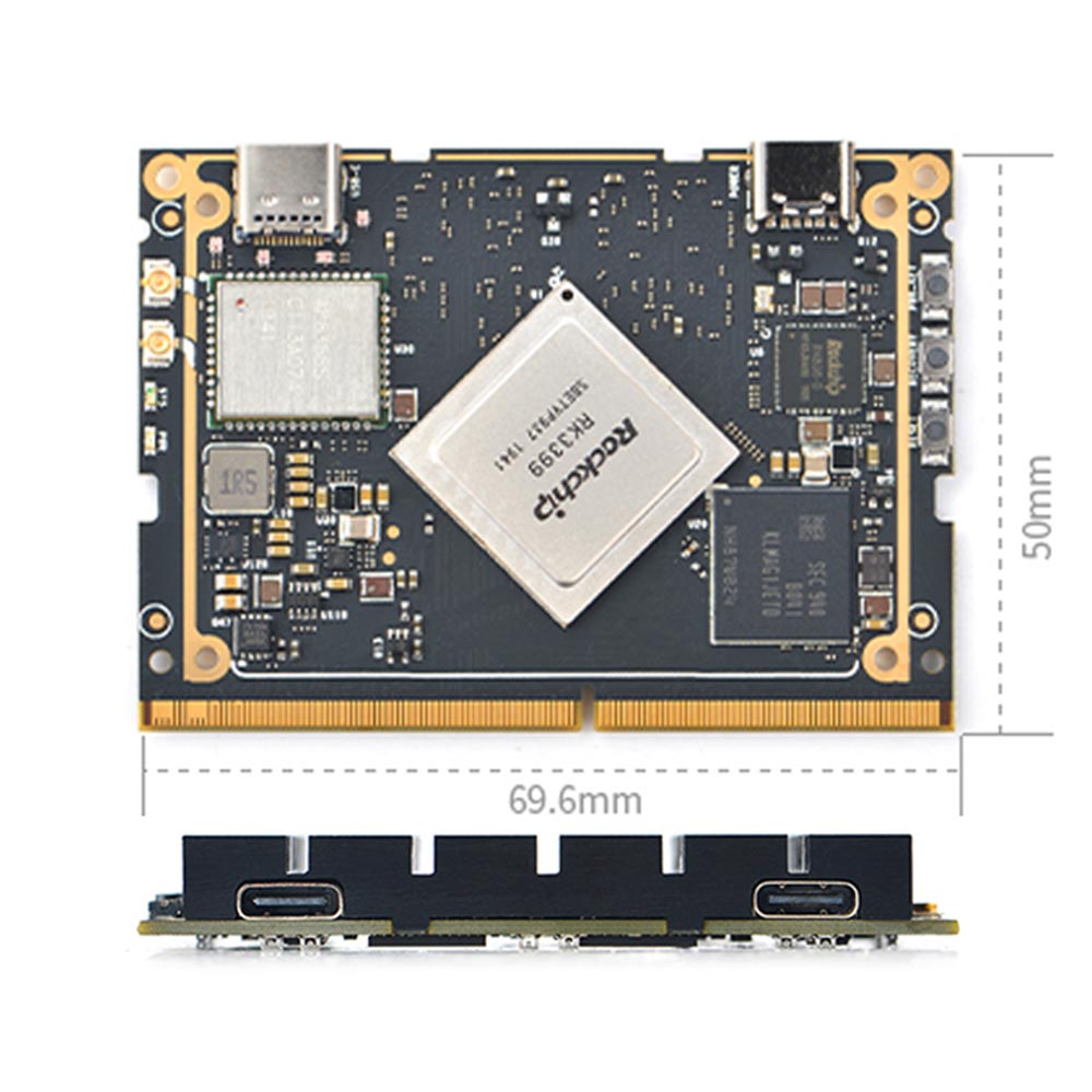 FriendlyElec SOM-RK3399V2 Dev Kit – RK3399 Hexa-Core ARM AI Development Platform