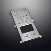 D-8412 IP65 2 tuşlu endüstriyel metal touchpad