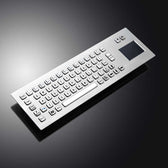 D-8608 IP65 2 tuşlu paslanmaz çelik touchpad'li metal klavye