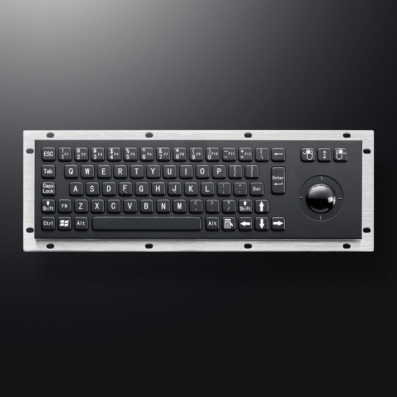 D-8635G-B IP65 68 tuşlu paslanmaz çelik endüstriyel metal klavye