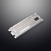 D-8630T IP65 68 tuşlu paslanmaz çelik touchpad'li metal klavye