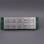 D-8539 IP54 10 tuşlu paslanmaz çelik metal fonksiyon tuş takımı