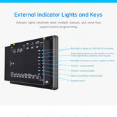 7 İnç RK3288 Android Endüstriyel HMI Panel PC – IPS Panel, 2x Dahili Hoparlör, ABS Gövde