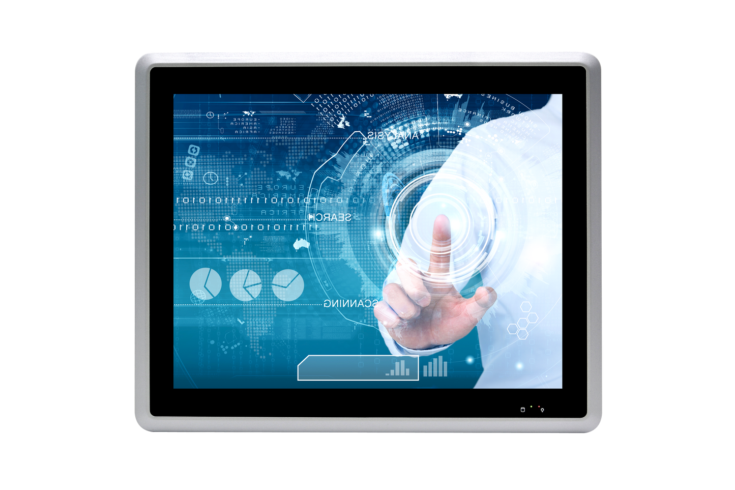 12.1 İnç Intel Celeron J6412 Fanless Endüstriyel Windows HMI Panel PC – IP65