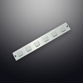 D-8516 IP54 6 tuşlu metal fonksiyon tuş takımı