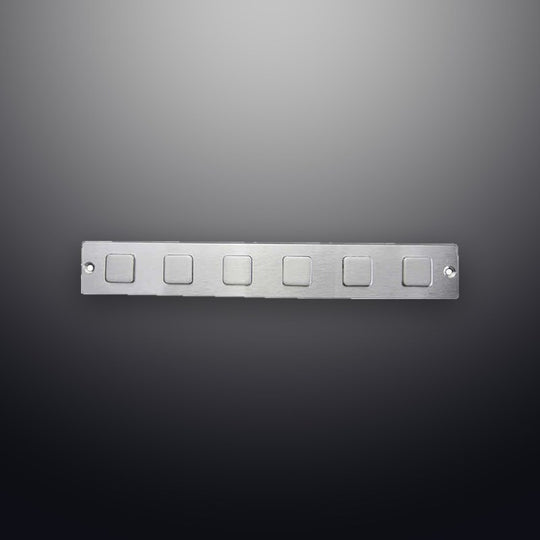 D-8516 IP54 6 tuşlu metal fonksiyon tuş takımı