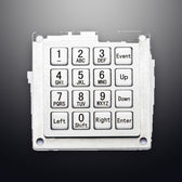 D-8291 IP54 16 tuşlu paslanmaz çelik metal nümerik tuş takımı
