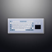 D-8765 IP67 81 tuşlu touchpad medikal silikon endüstriyel klavye