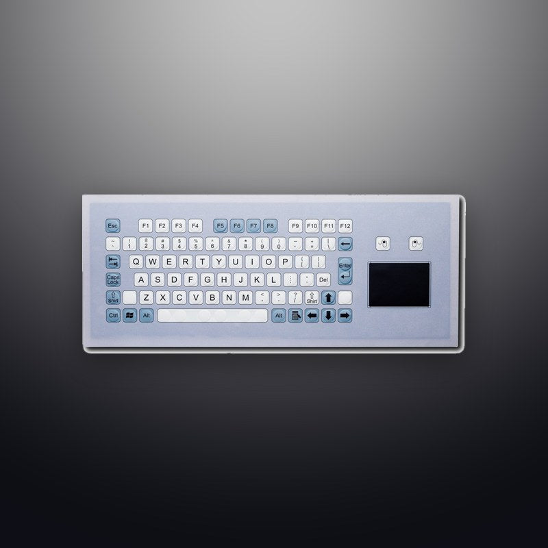 D-8765 IP67 81 tuşlu touchpad medikal silikon endüstriyel klavye