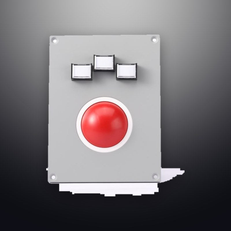 D-5307 IP65 endüstriyel trackball