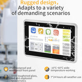 7 İnç A133P Android Endüstriyel HMI Panel PC – IPS Panel, 2x Dahili Hoparlör, Geniş Çerçeveli ABS Gövde