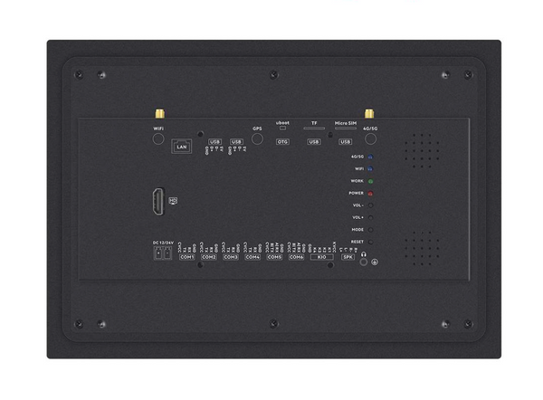 10.1 İnç RK3568 Android Industrial HMI Panel PC– 500 Nits IPS Touch, RS232/RS485 Seri Port, PoE Destekli