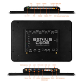 10.1 İnç RK3576S Android Endüstriyel HMI Panel PC– IPS LCD, Dayanıklı ABS Gövde