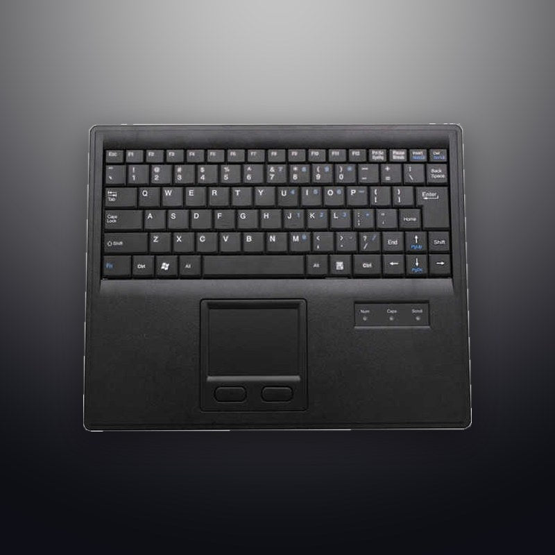 K-819 touchpad'li metal klavye