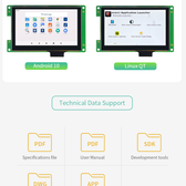4.3 İnç A133P İşlemcili Open Frame Android Panel PC – Gömülü Kontrol Platformu