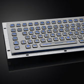 D-8606T Backlight IP65 89 tuşlu aydınlatmalı touchpad'li metal klavye