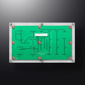 D-8932 Backlight IP65 22 tuşlu aydınlatmalı metal nümerik tuş takımı