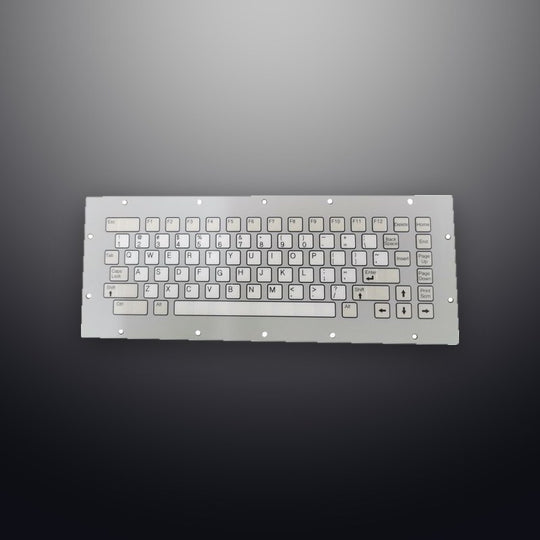 D-8683 IP66 81 tuşlu silikon endüstriyel klavye