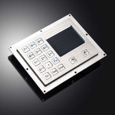 D-8405A IP65 15 tuşlu endüstriyel metal touchpad