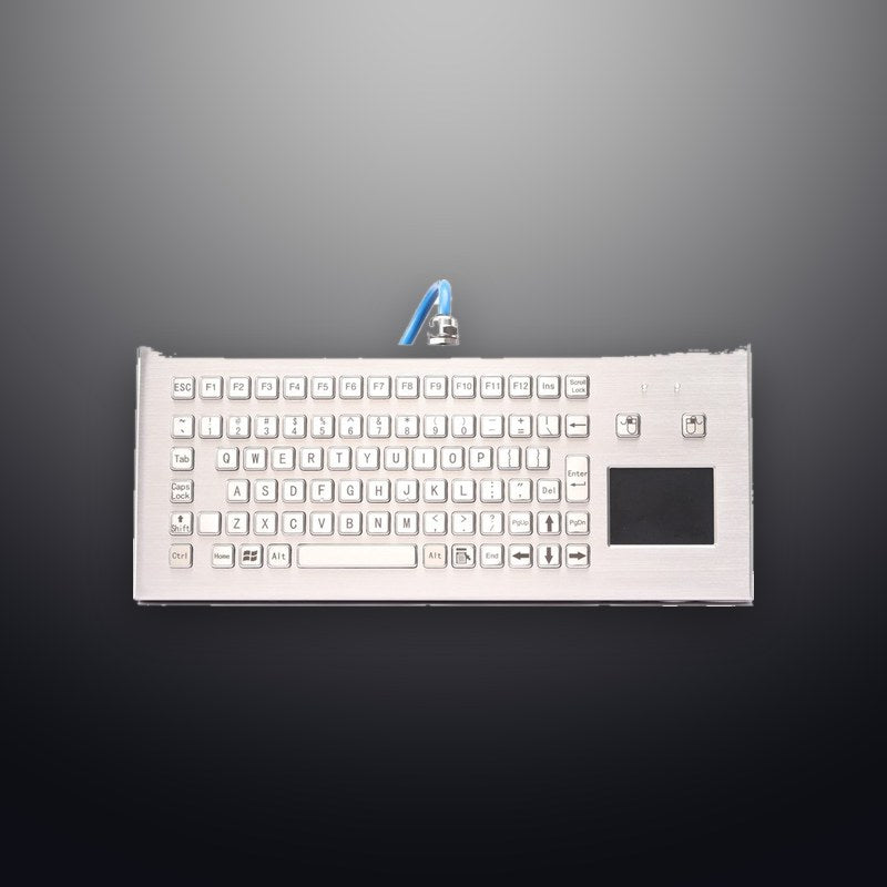 paslanmaz çelik endüstriyel metal touchpad